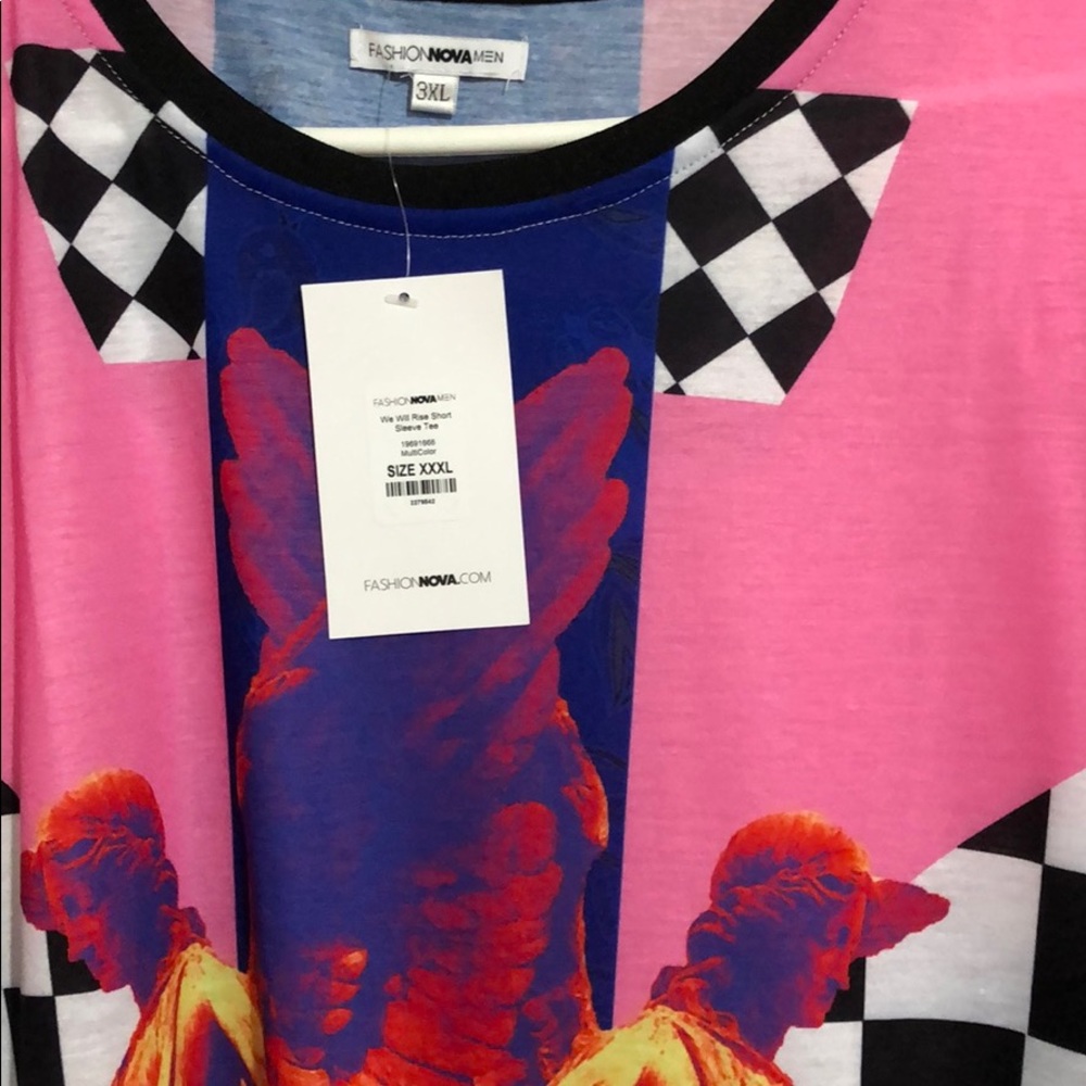 Fashion Nova Men: We Will Rise Set [Tee + Shorts]